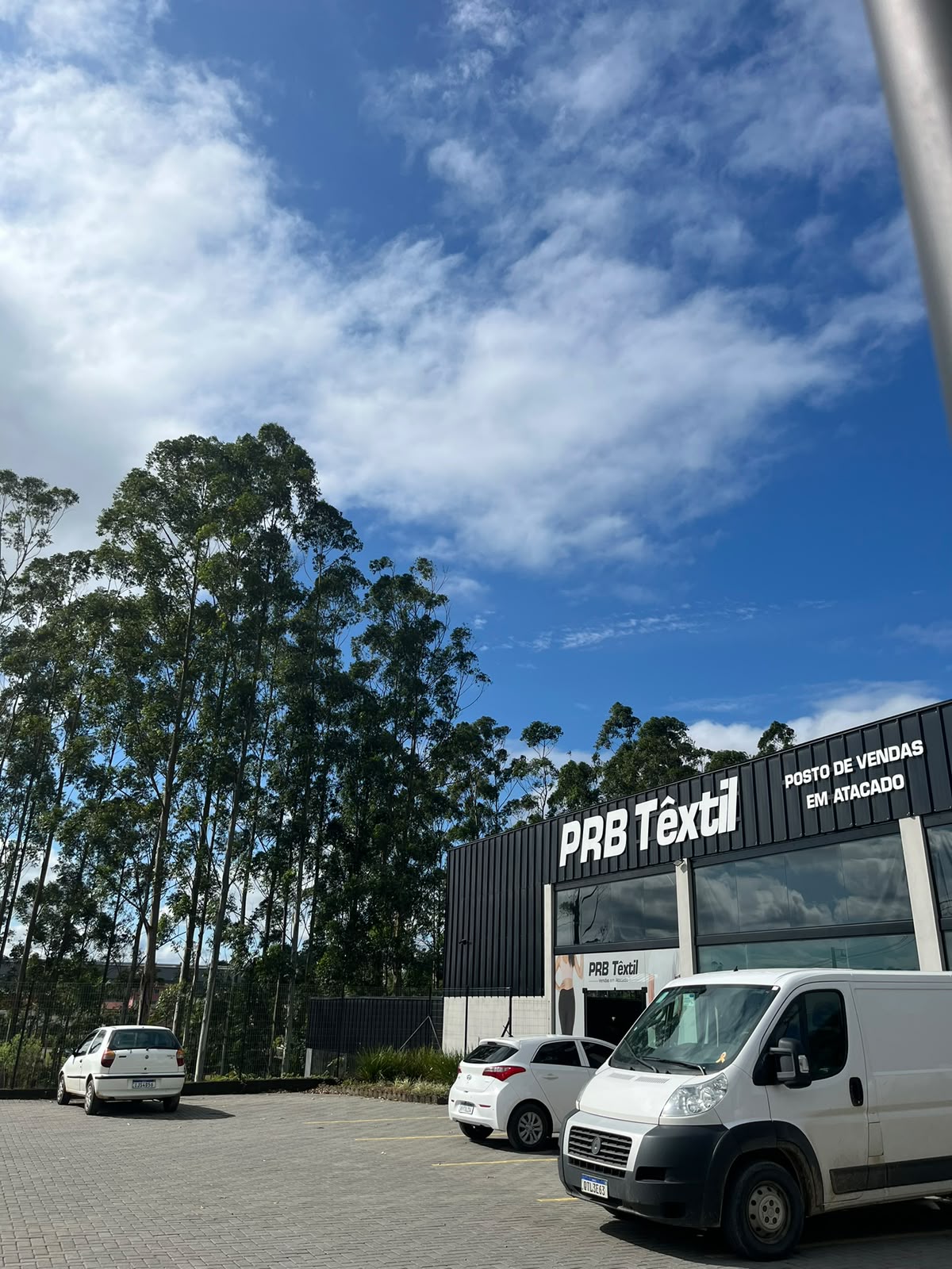 Fachada da estrutura atual da PRB Têxtil